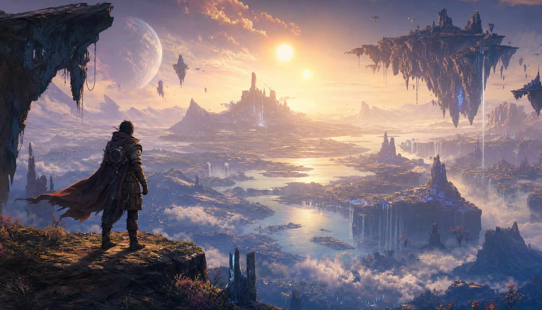 Hadar açık dünya RPG konsept sanatı
