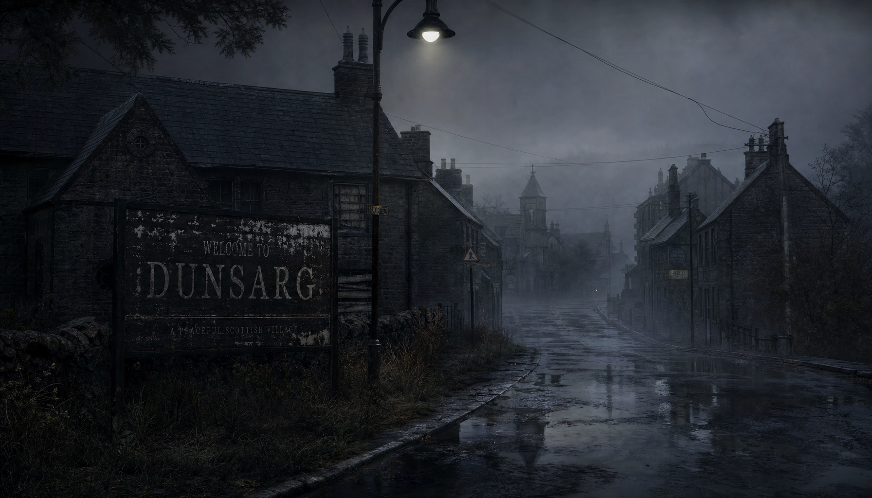 Silent Hill Townfall sisli Iskocya korku oyunu gorseli